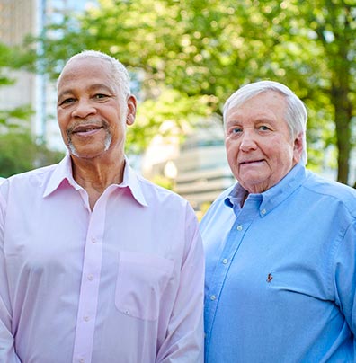 Real XTANDI patients: Euvon and Ken.